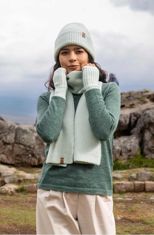 Alpaka Schal aus Baby Alpaka-Merino-Mix